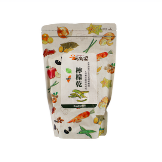 元氣家 檸檬乾, 酸甜口感, 吃的到檸檬纖維, 無添加防腐劑、糖精、人工香料, 200g, 1包