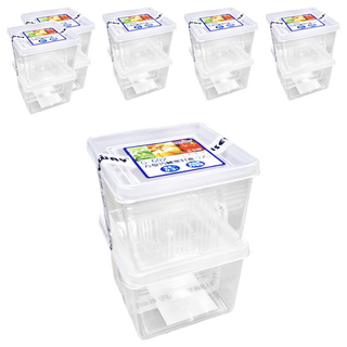 KEYWAY 聯府 方型巧麗密封盒 2個, 300ml, 6組