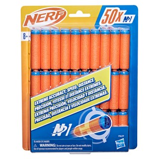 孩之寶 NERF 樂活打擊 N1系列 彈鏢補充包 50個, 1組