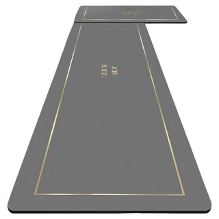 硅藻泥廚房軟墊（特大款）淺灰流影, 150 x 50cm