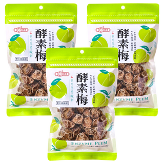 惠香 酵素梅, 酸度適中, 生津止渴, 夾鏈袋包裝, 160g, 3包