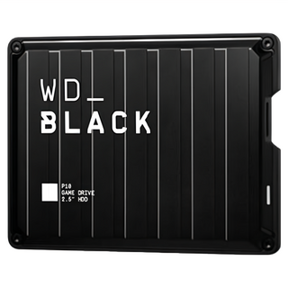 Western Digital 威騰 WD BLACK 黑標 P10 Game Drive 5TB 2.5吋行動硬碟 1個, 黑色