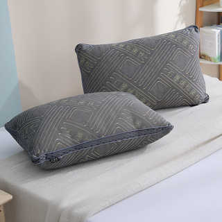 Ishur 伊舒爾 高科技石墨烯獨立筒枕，回彈1級超彈力, 65 x 40 x 20 cm, 1組, 灰色