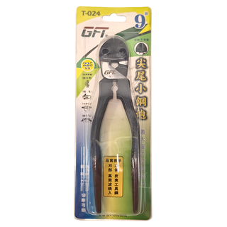 GFT 金富泰五金 尖尾小鋼炮 225mm, 1支