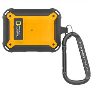 NATIONAL GEOGRAPHIC 國家地理 RuggedBumper 保護殼, AirPodsPro/Pro2, 黃色, 1個