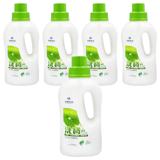 台塑生醫 洗寶 環保洗衣精, 1kg, 5瓶