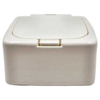 日系按壓收納盒 彈蓋式 適用於多種場合, 方形, 1個