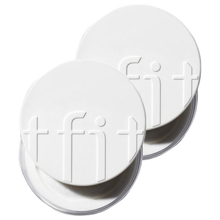 tfit 半透明定妝蜜粉, 01白色, 2個