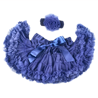 La Chamade 日安朵朵 女嬰兒童雪紡蓬蓬裙, 90cm, 海洋之心, 1件