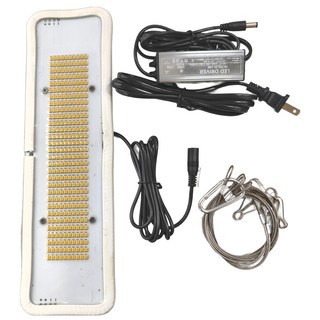 JIUNPEY 君沛光電 LED植物補光燈 吊掛燈版 滴膠型 20W薄型 加強型光譜 台灣製, 1組