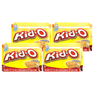 Kid-O 日清奶油三明治餅乾 經典香甜口味分享包, 340g, 4袋
