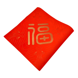 FANCY LIFE 新春對聯禮盒 萬物皆春, 對聯(118 x 20cm + 53cm) + 春聯(33cm) + 窗花(28cm), 1組