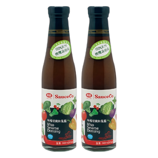 味榮 味噌胡麻和風醬, 100%天然橄欖油, 240ml, 2瓶