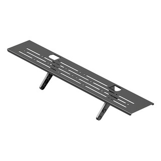 電視機上方置物架 冷軋鋼+ABS材質 633g重, 黑色, 1個