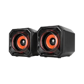 Kinyo USB2.0 多媒體音箱 120 x 100 x 100mm 593g, US-215