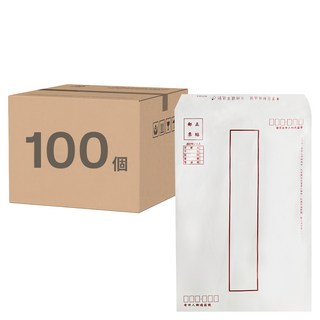 OKPP歐凱普 牛皮標準信封 中式 A4 規格:215*305mm(A4), 100個, 白