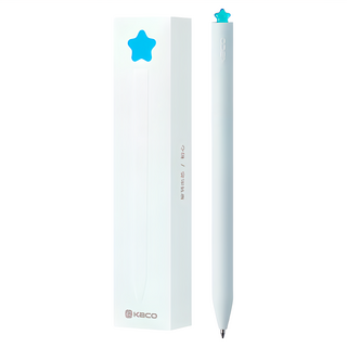 KaCO FIRST STAR 星願 旋轉中性筆 附同款筆芯 0.5mm 星藍, 黑色, 1支