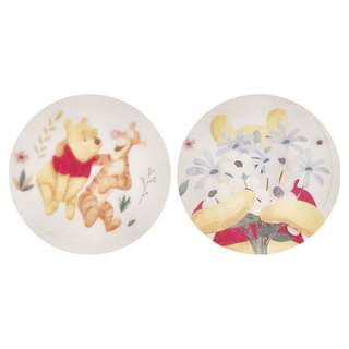 收納王妃 迪士尼維尼花草風-珪藻土杯墊, 捧花, 2個