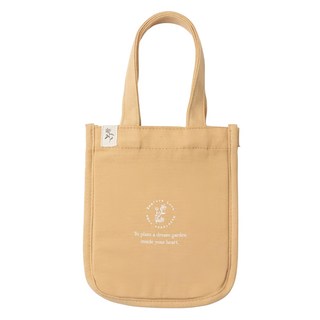 Oolab 良杯製所 小莊園簡約日常帆布提袋, 奶油黃, 1個