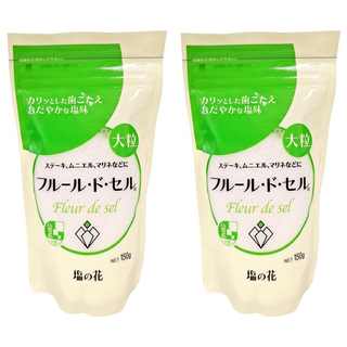 伯方塩 Fleur de sel 調理鹽 大粒, 150g, 2包