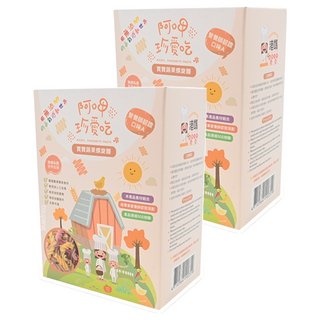 港媽私房手作 阿呷珍愛吃 寶寶蔬果螺旋麵 添加蔬菜水果, 150g, 2盒