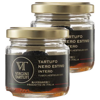 VIRGINI TARTUFI 整顆夏季黑松露, 35g, 義大利製造原瓶進口, 2罐