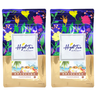 High Tea 伂橙 熱帶水果紅烏龍茶 Set 12入, PLA環保茶包, 台灣嚴格農藥殘留檢驗, 3.5g, 2袋