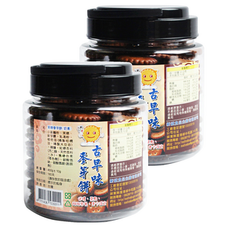 新錤 黑糖麥芽餅, 450g, 2罐