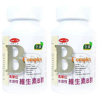 good Life 得意人生 維生素B群, 60顆, 2罐