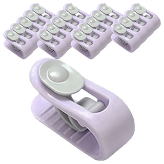 小麥購物 被子固定器 D107 9g, 20個, 紫色