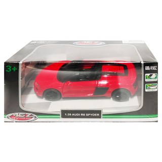樂彩森林 正版授權合金名車 Audi 1:39 R8 spyder, 1個