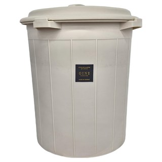 GINII 基尼 食品級多功能食品置物桶 象牙白, 24.8 x 24.8 x 28.5cm, 1個