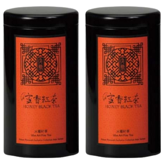 大藝好茶 頂級蜜香紅茶, 天然風味 蜜甘柔順 紅寶石色茶湯, 40g, 1罐, 2罐