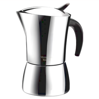 tescoma Monte Carlo 義式摩卡壺 不鏽鋼材質, 銀色, 1個