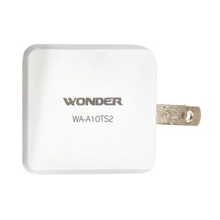 旺德電通 USB雙孔智能充電器 WA-A10TS2, 2.1A大電流輸出, 智能分流充電, 1個