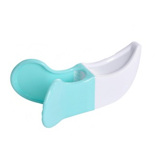 The One 緊緻曲線美臀神器 針對臀腿訓練 體積輕巧 隨時訓練, 24 x 10cm 開口寬12cm, 1個, 藍綠色