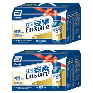 Abbott 亞培 Ensure 安素 香草少甜菁選禮盒 6瓶, 1.422L, 2盒
