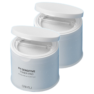 SAM'U PH舒緩平衡棉片 溫和舒緩 保濕調理 敏感肌適用, 60片, 2件