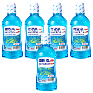 Day and Night 德恩奈 清新雙效漱口水 含氟, 500ml, 5瓶