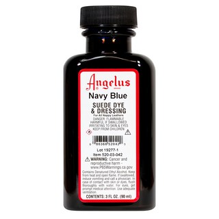 Angelus皮革染劑 - 90ml 美國製, 海軍藍 NAVY BLUE, 1瓶