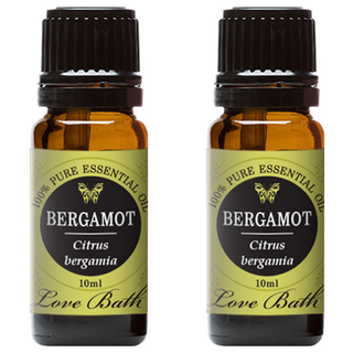 Love Bath 芳香精油 佛手柑香 10ml 100% Natural, 2瓶