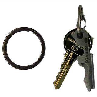 True Utility 英國 多功能8合1迷你鑰匙圈工具組 KeyTool 吊卡版, TU247K, 1個