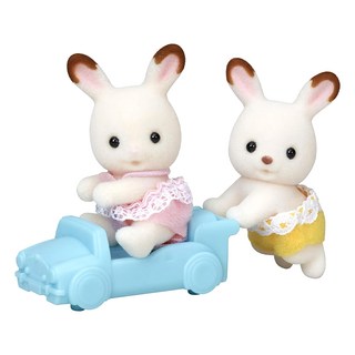 EPOCH Sylvanian Families 森林家族 可可兔雙胞胎, 激發想像力與創造力, 1組
