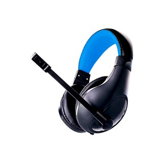 Hawk 浩客 頭戴電競耳機麥克風 G1500，配戴超舒適, 03-HGE1500BB, 典雅藍黑配色