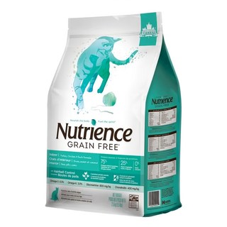 Nutrience 無穀養生貓 乾飼料, 火雞肉 + 雞肉 + 鴨肉, 2.5kg, 1袋