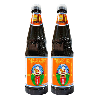 仁和園 黑醬油 泰式炒粿條 泰式炒飯, 940ml, 2瓶