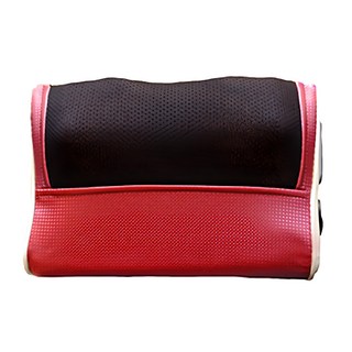 MRF 健身大師 高規16顆金按摩頭安心舒眠按摩枕 HY-665, 魅力紅