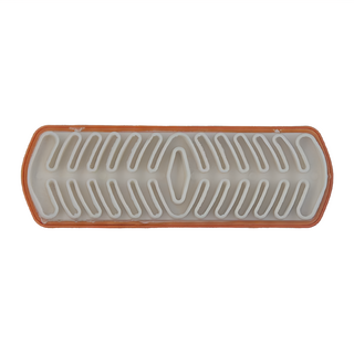 ROYALLIN 蘿林嚴選 麂皮專用橡膠刷 (橙色) 1入, 尺寸: 13*4.3*3cm, 材質: TPR、櫸木, 300g