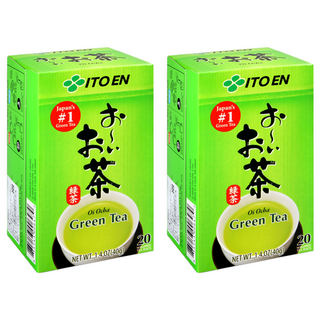 ITO EN 伊藤園 綠茶包 Set 日本原裝進口, 2g, 20包, 2盒