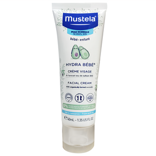 mustela 慕之恬廊 慕之幼潤面乳霜, 40ml, 1條